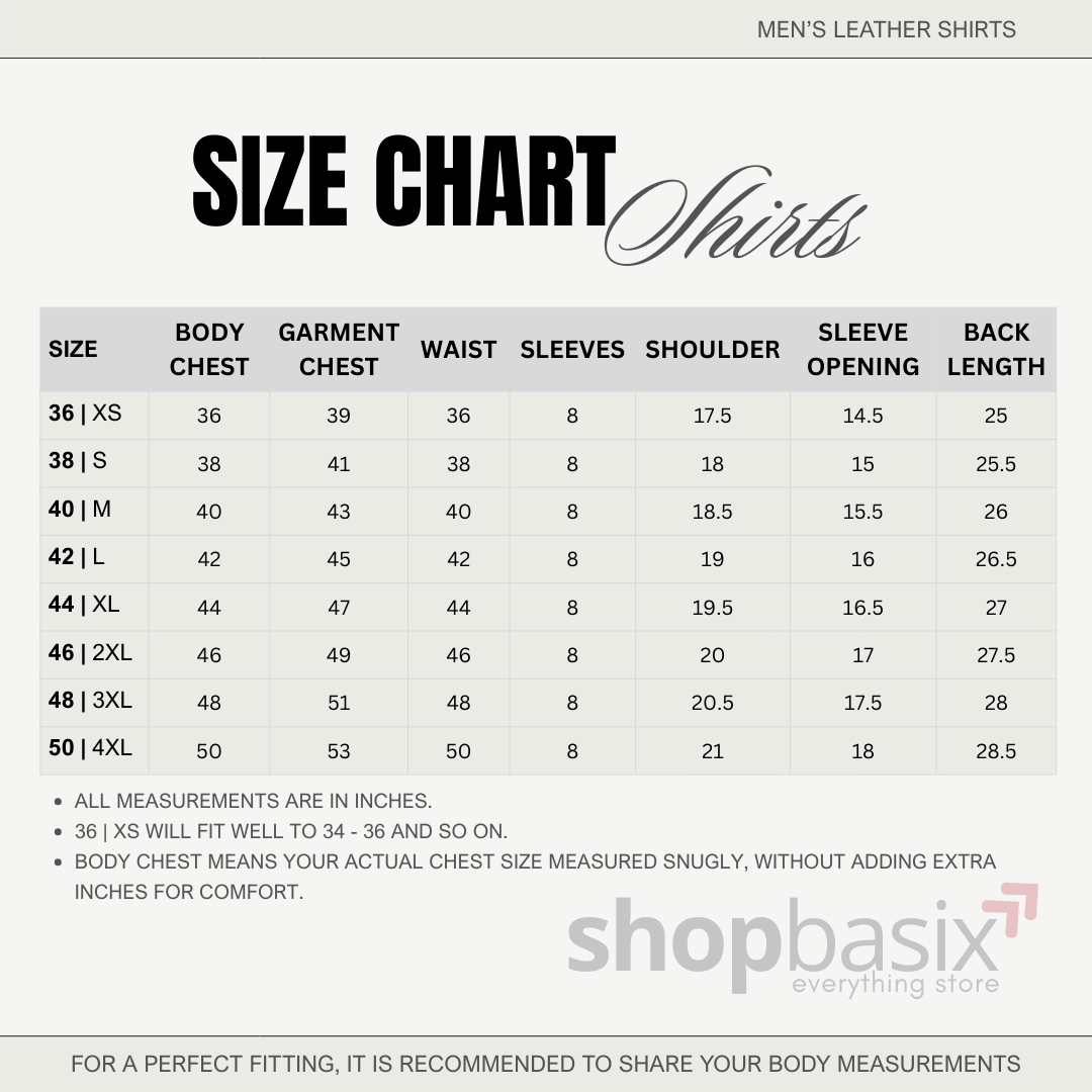 Men’s Real Leather Short Sleeve Zip-Up Shirt – Clubwear Style